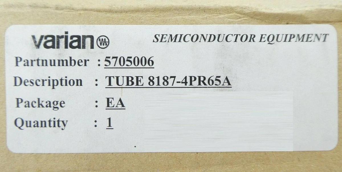 Amperex 4PR65A/8187 Electron Tube 8187-4PR65A Varian 5705006 Lot of 10 New Spare