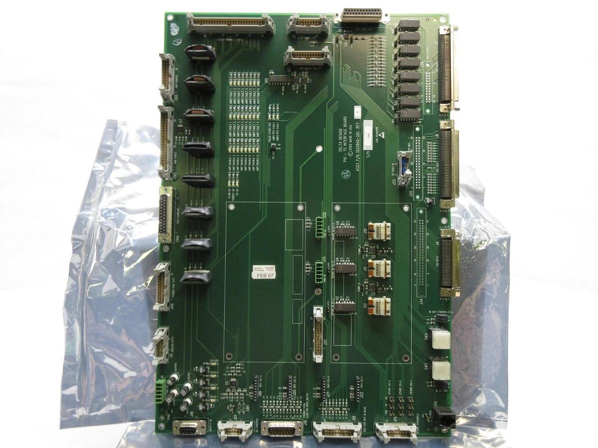 Used Delta Design 1935860-501 PXI-TC Interface Board PCB Used Working