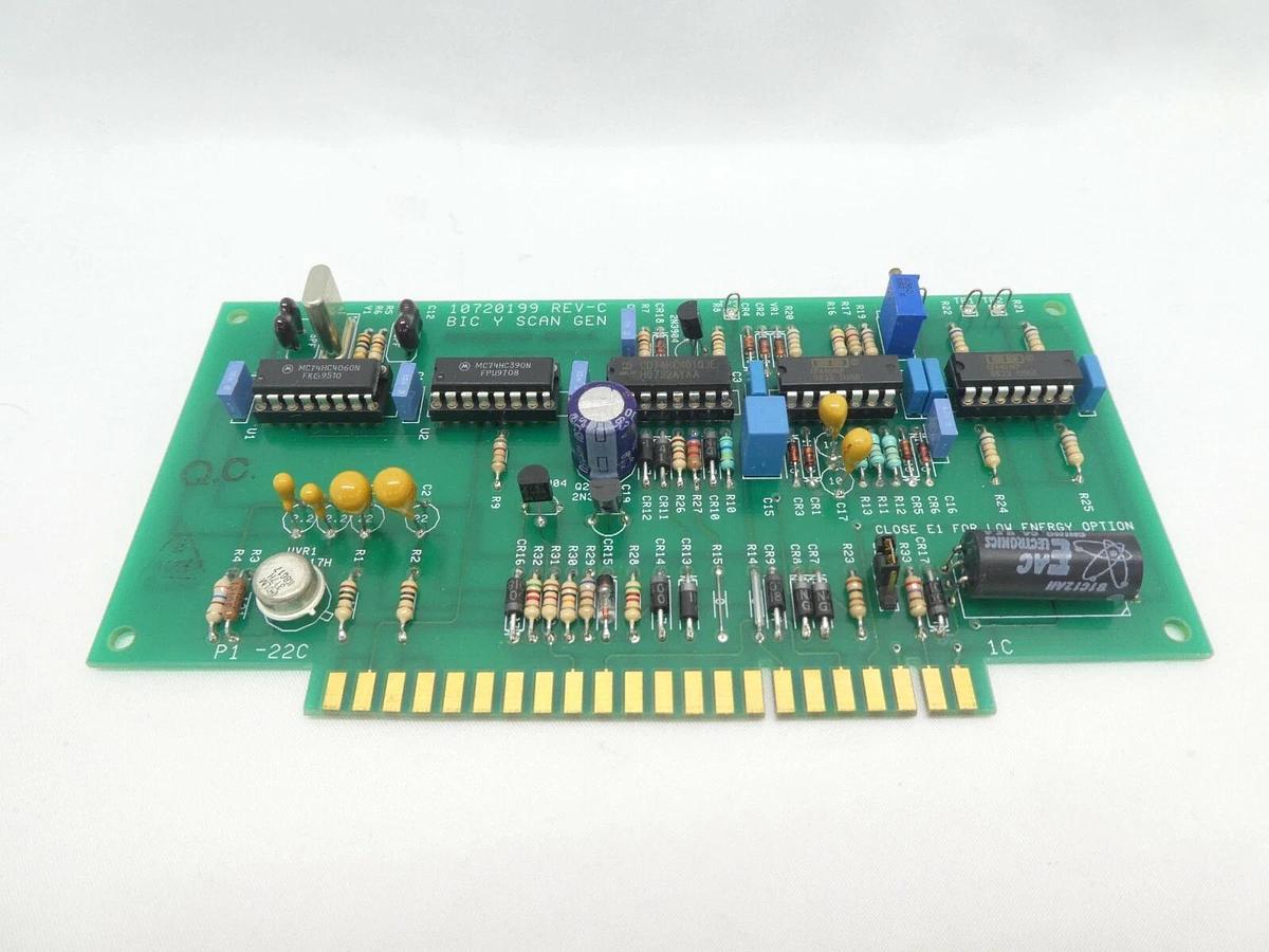 Used Brookhaven 10720199 Y Scan Gen PCB Card Rev. C Varian E20000183 Working Surplus