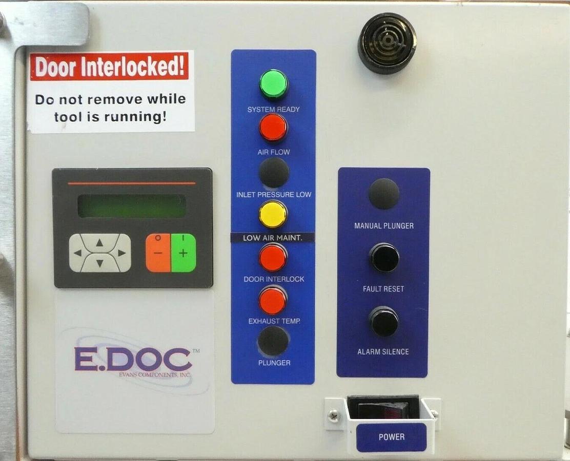 Used Evans Environmental Products 1SL-00RZX-D1-MOD Neutralization Chamber E.DOC Spare