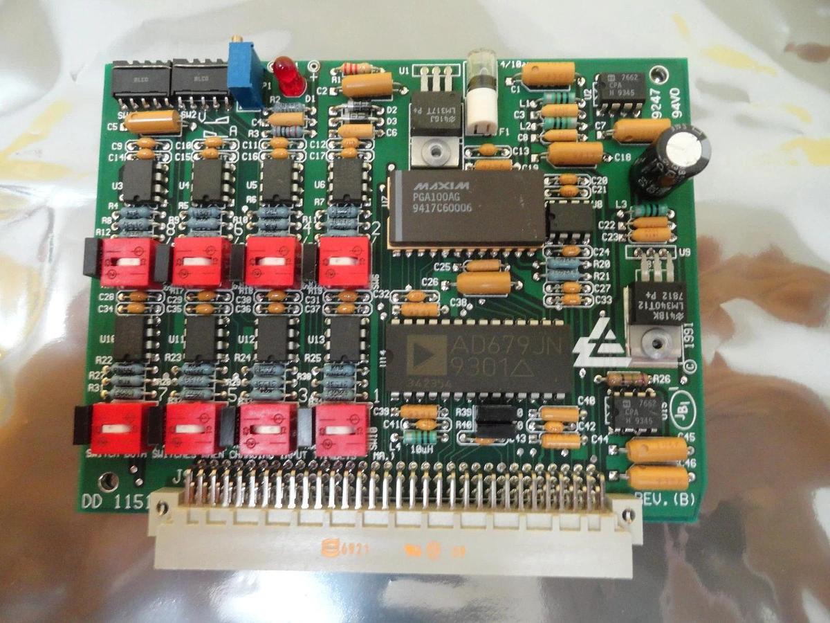 Used Air Products DD 1151 Processor Board PCB Card DD1001 Used Working