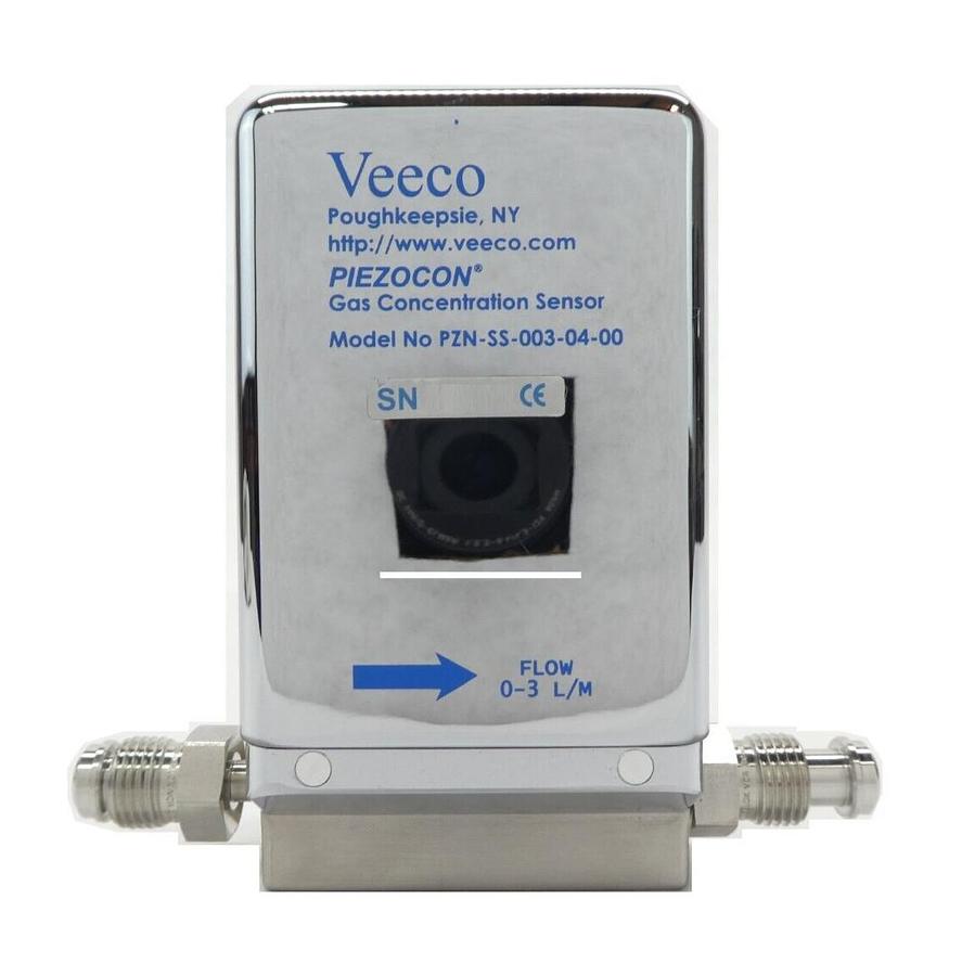 Used Veeco PZN-SS-003-04-00 Gas Concentration Sensor PIEZOCON Working Surplus