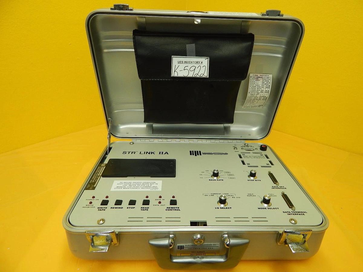 Used Electronic Processors 207-0020-01 Data Cassette Recorder STR-LNK IIA Used