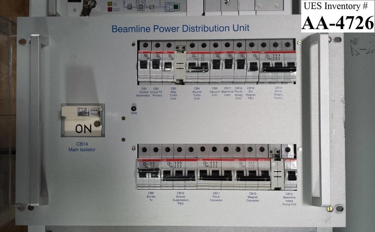Used AMAT Applied Materials 9090-00846 Beamline Power Distribution Unit Working