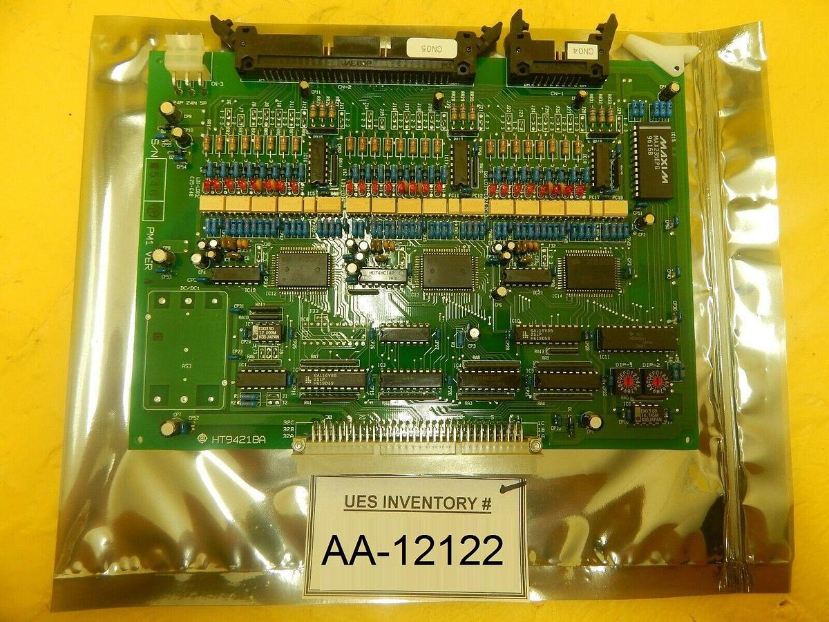 Used Hitachi HT94218A PM1 PCB Card Ver. A M-712E Shallow Trench Etcher Working Spare