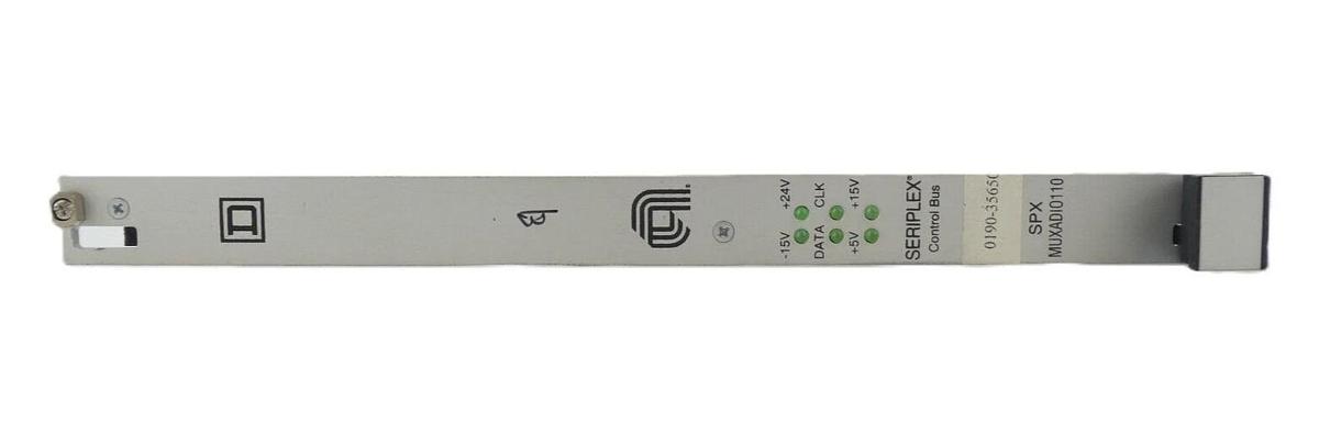 Used AMAT Applied Materials 0190-35650 Seriplex Bus PCB Card SPXMUXADIO110 Broken Tab