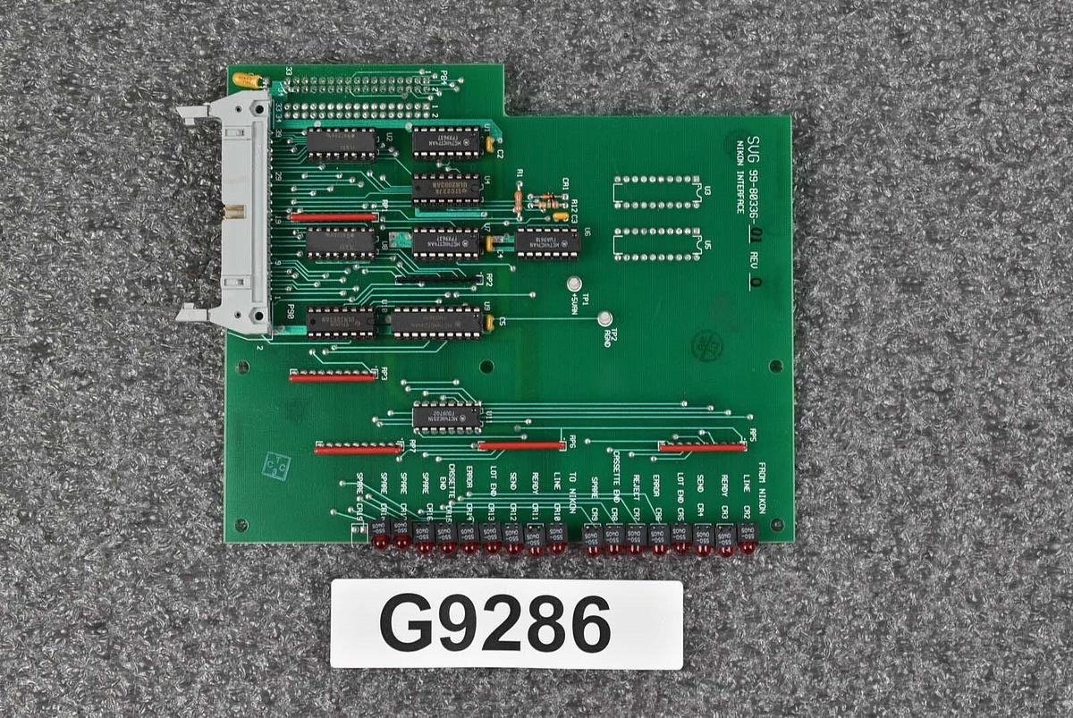 Used SVG 99-80336-01 PCB Nikon Interface