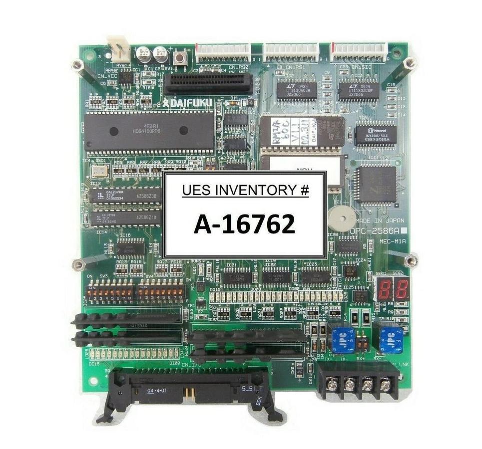 Used Daifuku OPC-2586A Processor Board PCB MEC-M1A Working Spare