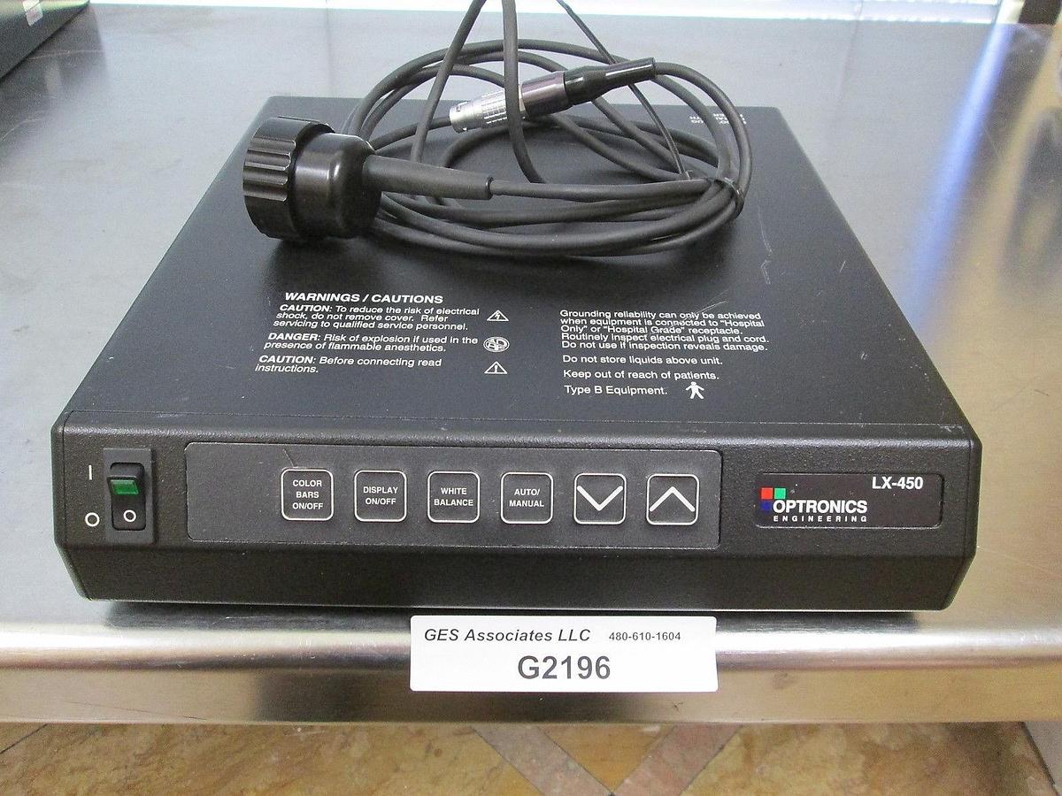 Used Optronics LX-450 Remote Controlled Camera with D3130 Camera Head