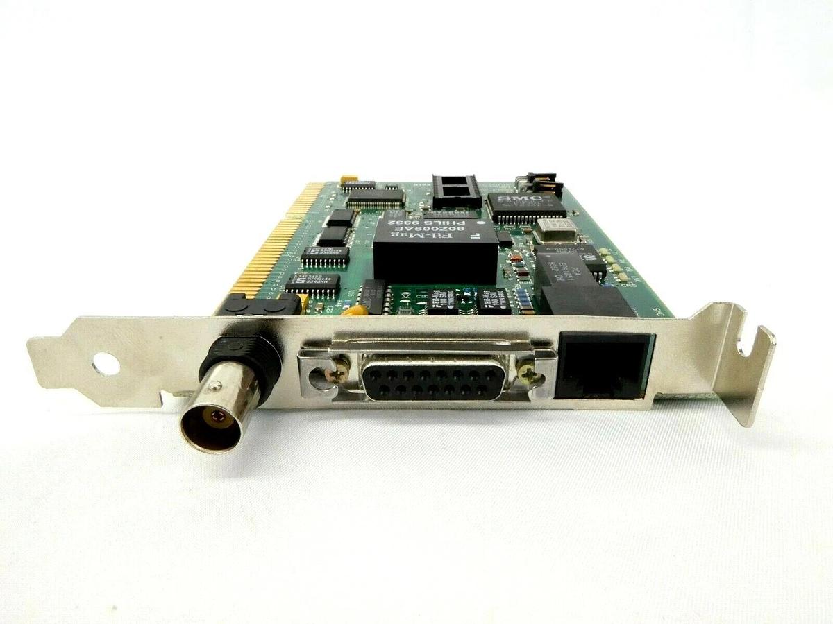 Used SMC 61-600406-003 Elite16 EtherCard PCB Card KLA Instruments 2132 Working