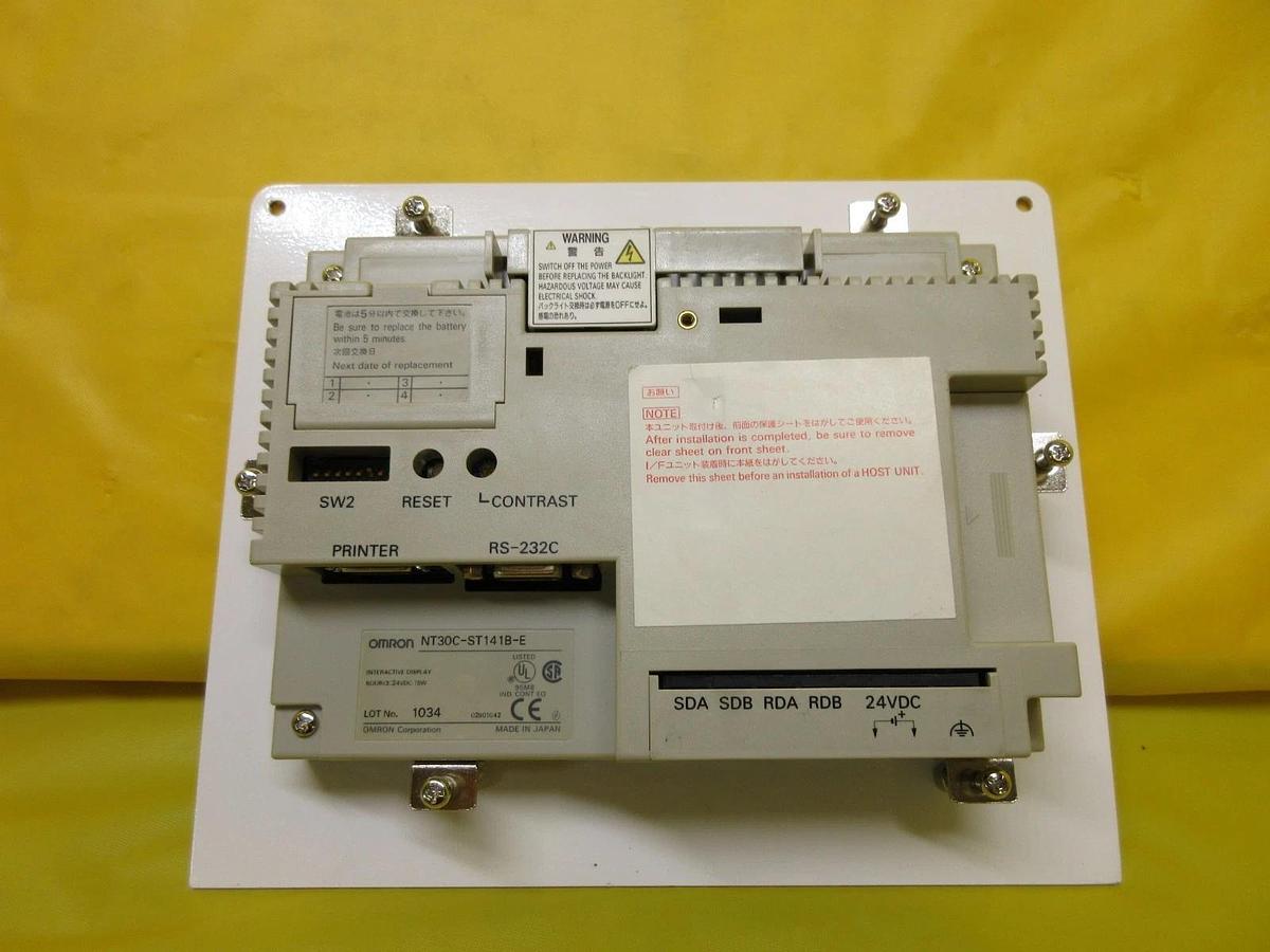 Used Omron NT30C-ST141B-E Interactive Display Used Working