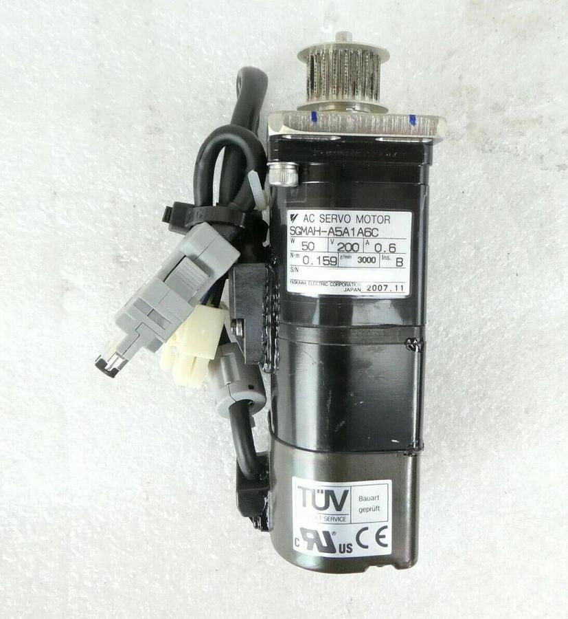 Used Yaskawa Electric SGMAH-A5A1A6C Reseller Lot of 6 Nikon NSR FX-601F Working Spare