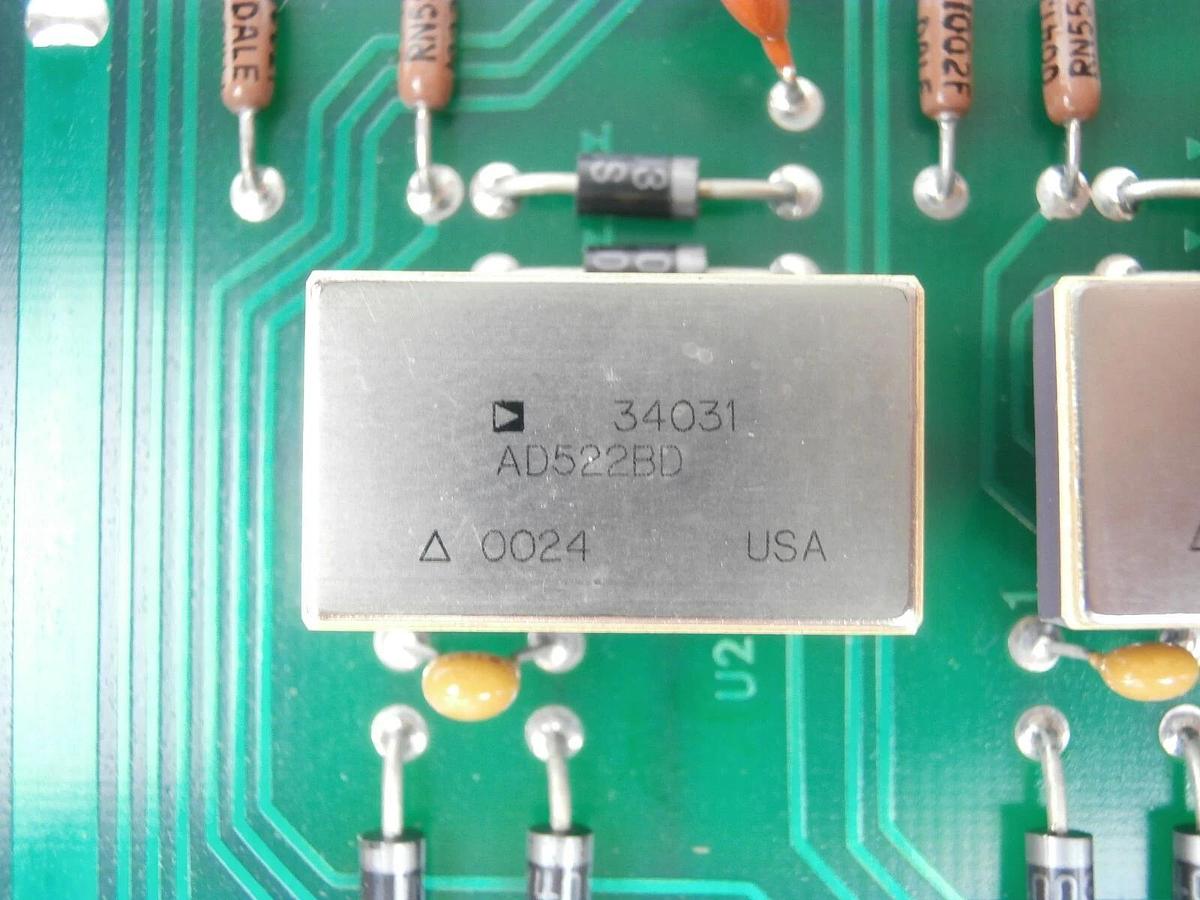 Used Varian Semiconductor VSEA D-F3637001 Analog Interface PCB Card Rev. K Working