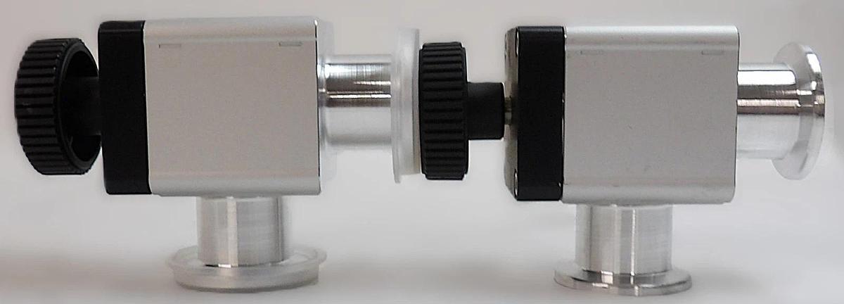 Used VAT 26428-KA01-BPY1 HV Angle Valve Reseller Lot of 2 Working Surplus