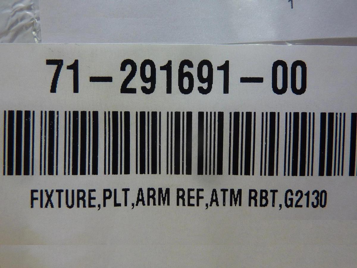 Novellus Systems 71-291691-00 ATM Robot ARM REF PLT Fixture G2130 New Surplus