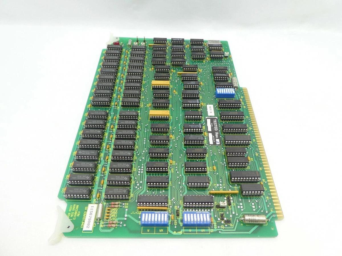 Used Varian Semiconductor VSEA E15002200 1 MEG DRAM PCB Card Rev. B 115679002 Working