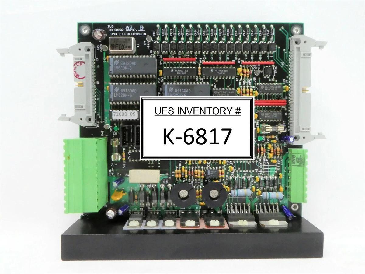 Used SVG Silicon Valley Group 99-80207-02 Spin Station Expansion Board PCB Rev. B 90S