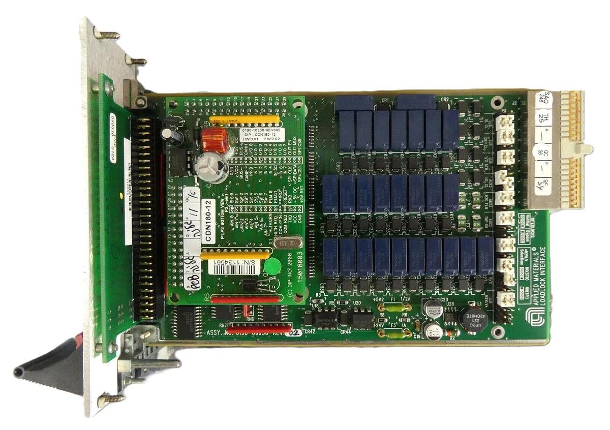 Used AMAT Applied Materials 0190-09956 Loadlock Interface 0090-01809 Working Surplus