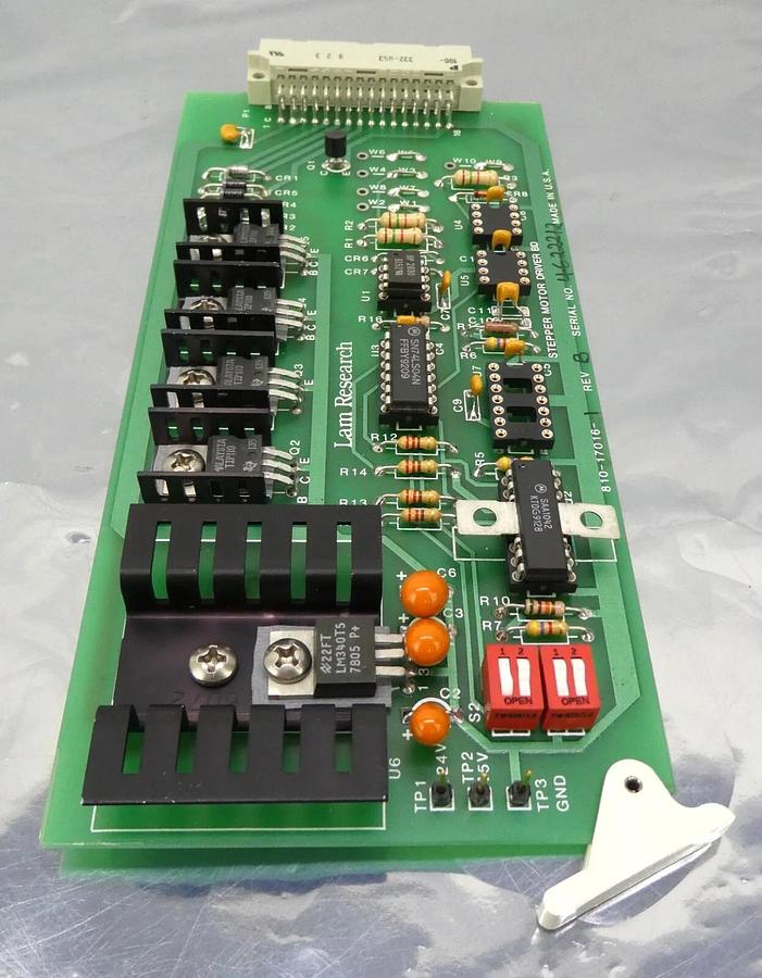 Used Lam Research 810-17016-1 Stepper Motor Driver PCB Working Surplus