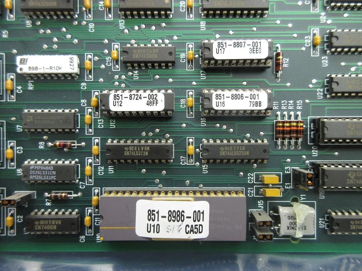 Used SVG Silicon Valley Group 851-8300-005 Processor PCB Card Rev. K 90S Used Working