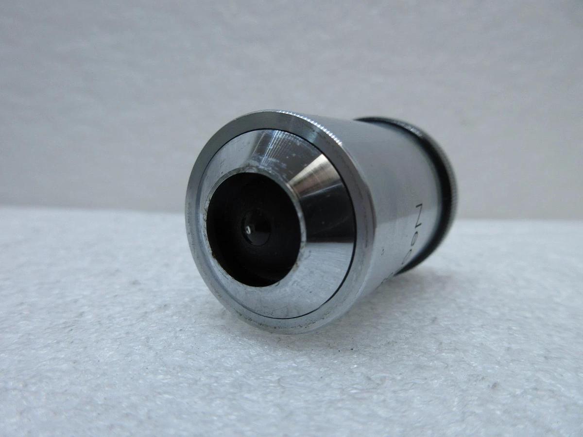 Used Olympus Microscopy NeoPlan40 Microscope Objective 0.63 Working Surplus