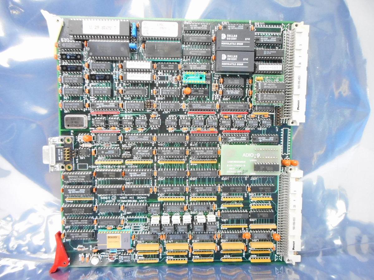 Used Lam Research 810-17031-1 Processor PCB Card 810-17052-9 ADIO-9 Untested AS-IS