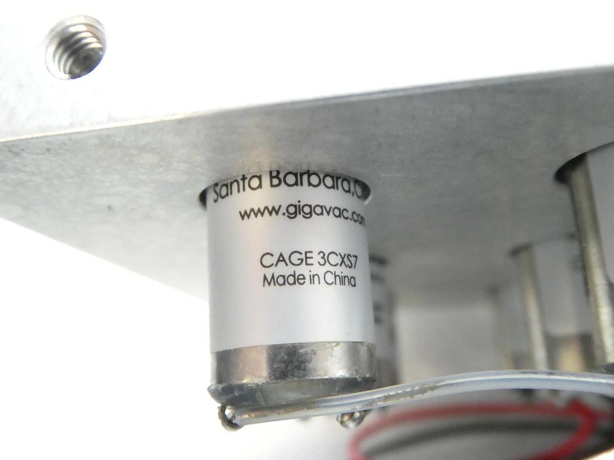 Used Ulvac Technologies High Voltage Relay Interface Assembly Gigavac 3CXS7 Working