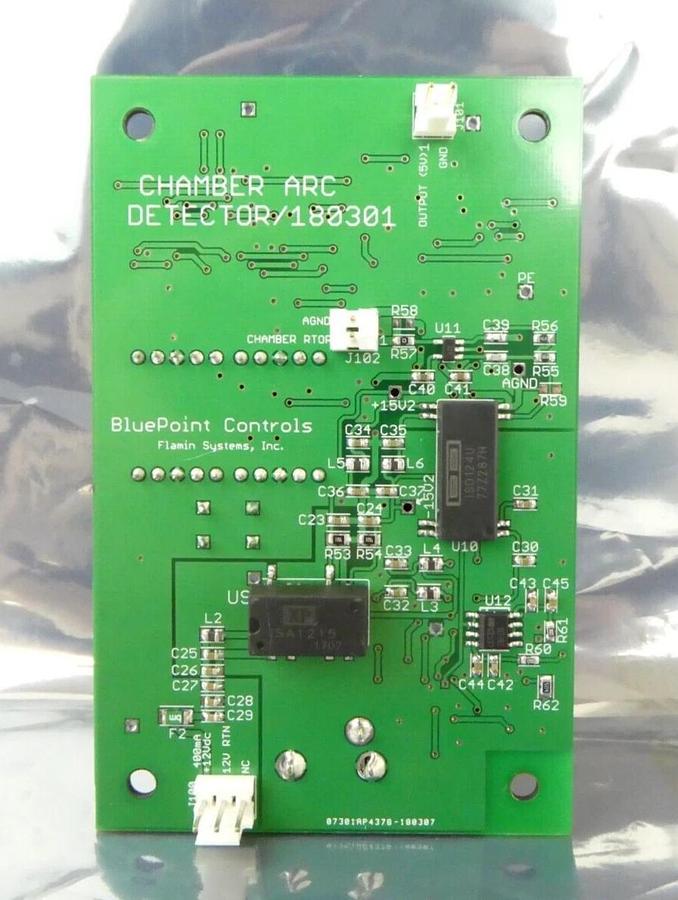 Used BluePoint Controls 180301 Chamber Arc Detector PCB Lot of 4 AMAT Working Surplus