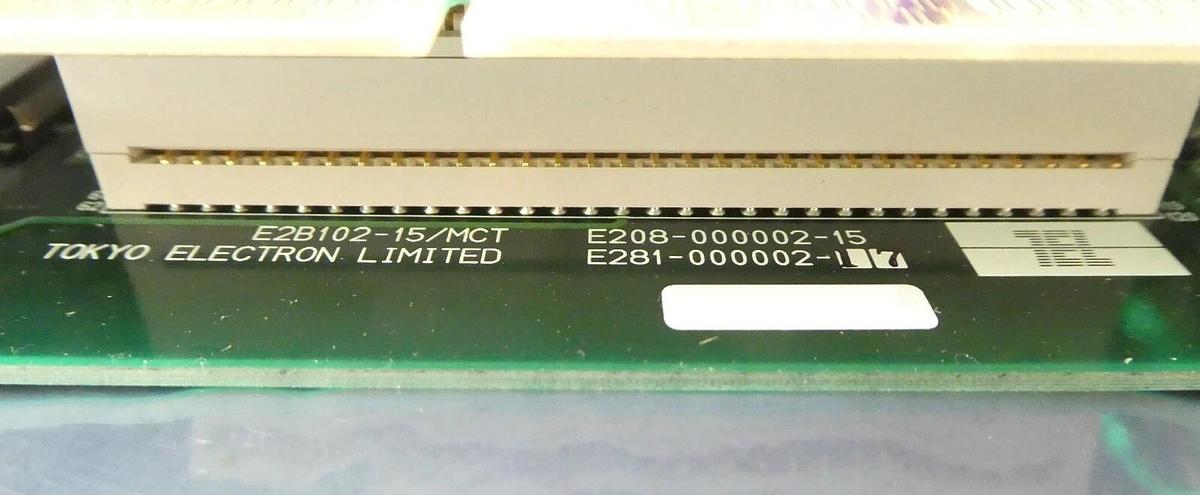 Used TEL Tokyo Electron E280-000001-17 ECC2 SBC CPU PCB E2B101-16/MCP Working Surplus