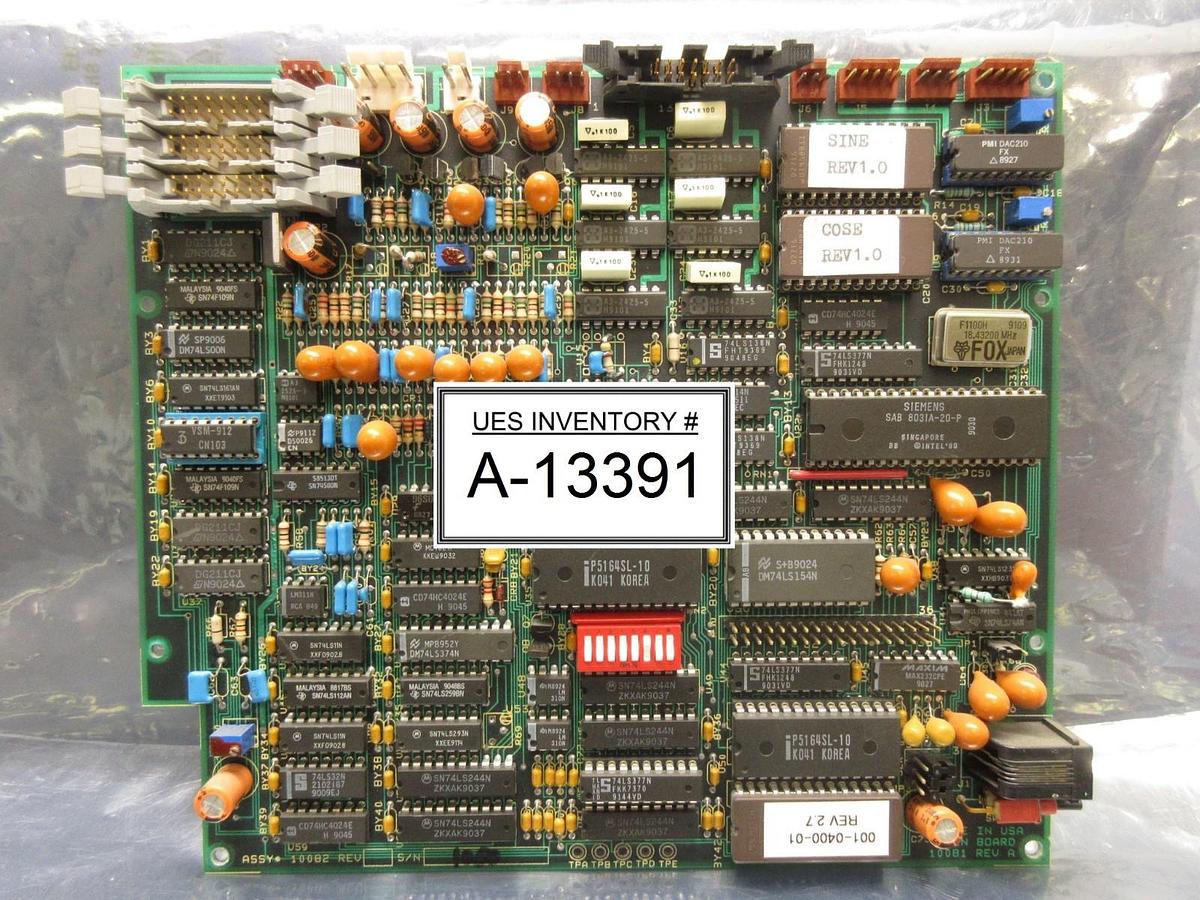 Used Brooks Automation 10081 Processor Board PCB Rev. A Used Working