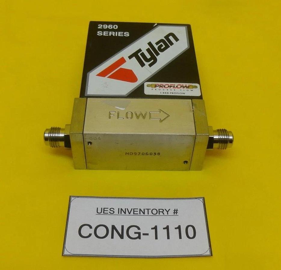 Used Tylan FC-2960MEP5 Mass Flow Controller MFC 2960 Series 500 SCCM N2 Used Working