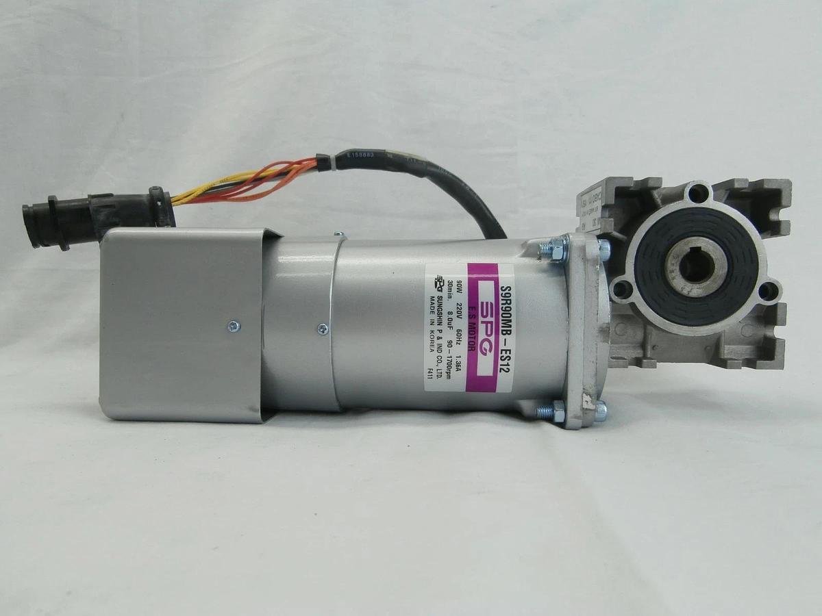 Used SPG S9R90MB-ES12 E.S Motor with Siti Gear Head MI 30 A9 Used Working