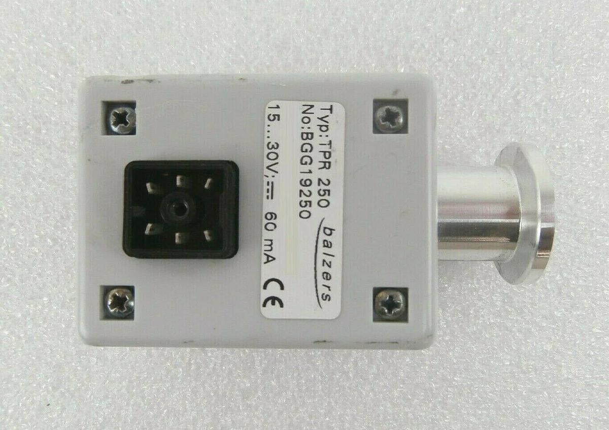 Used Inficon BGG19250 Compact Pirani Vacuum Gauge TPR 250 Balzers Unaxis Working
