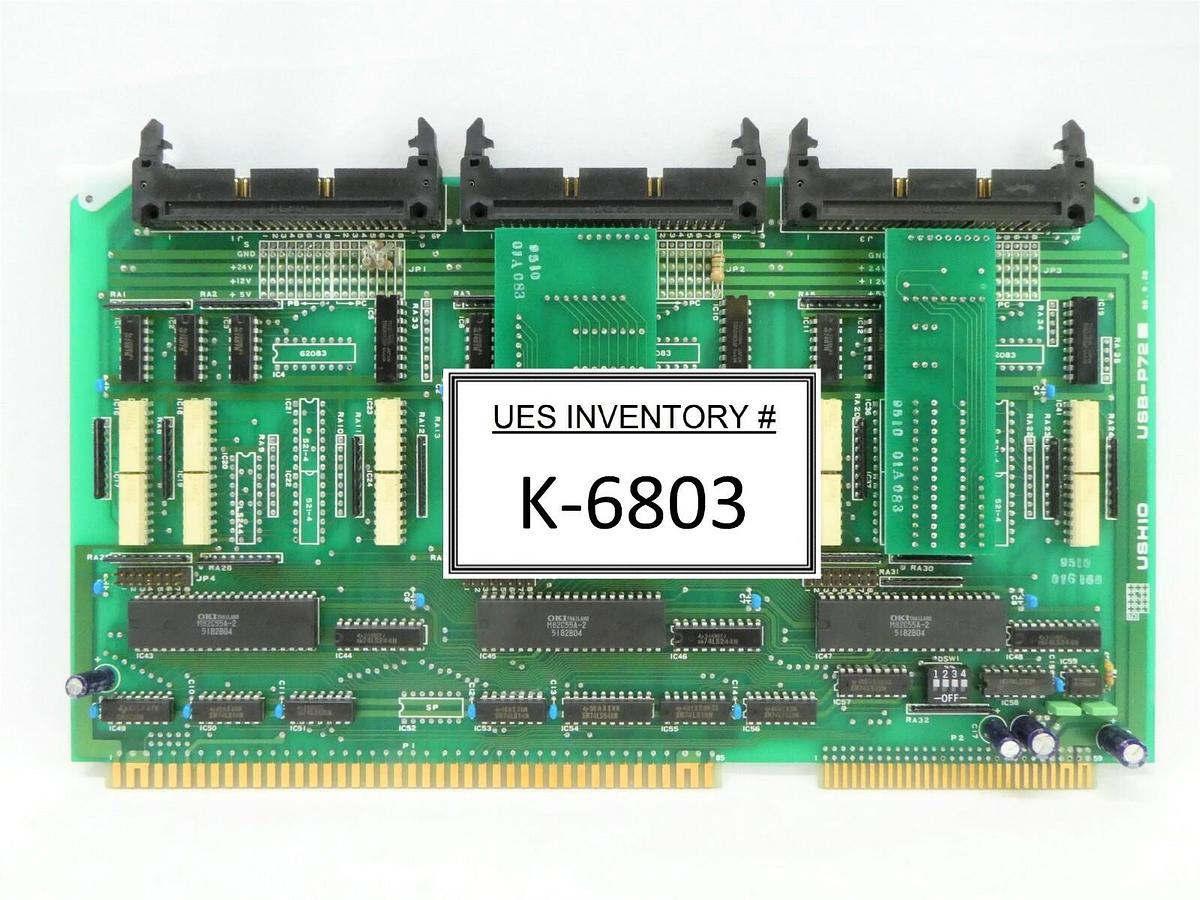 Used Ushio USB-P72 PCB Card A103 9510 SVG 90S DUV Lithography System Working Spare