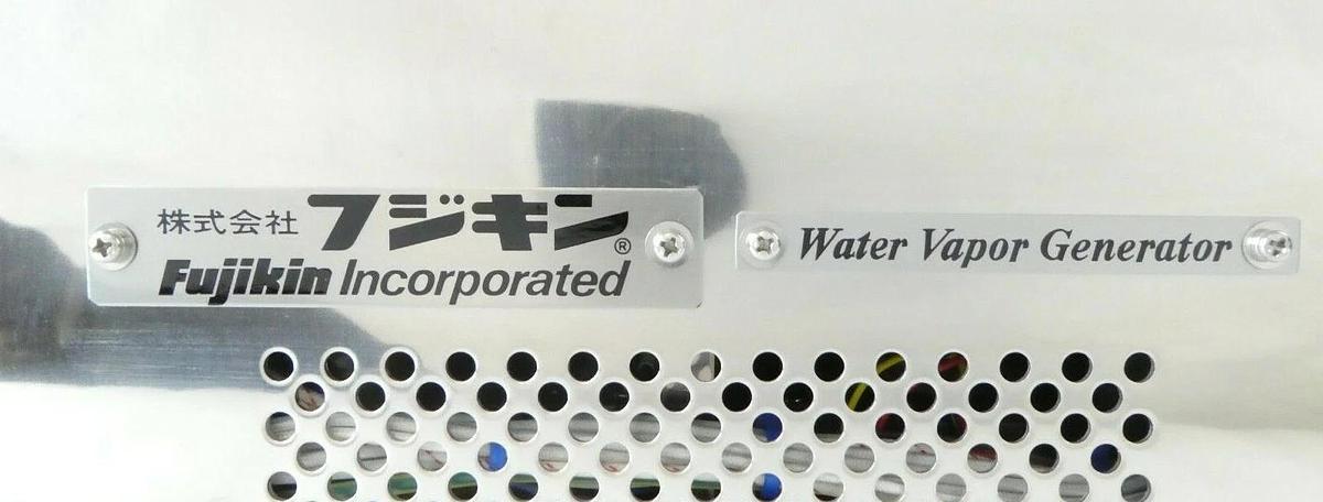 Used Fujikin WVG-SC-O2V1C1A-L-V-B-IT Water Vapor Generator TEL Tokyo Electron Working