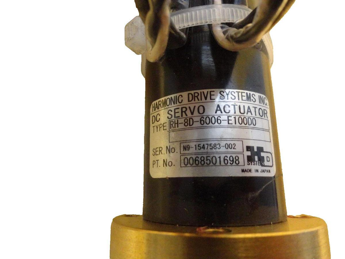 Used Yaskawa Electric RH-8D-6006-E100D0 DC Servo Actuator Nikon NSR-S205C Working