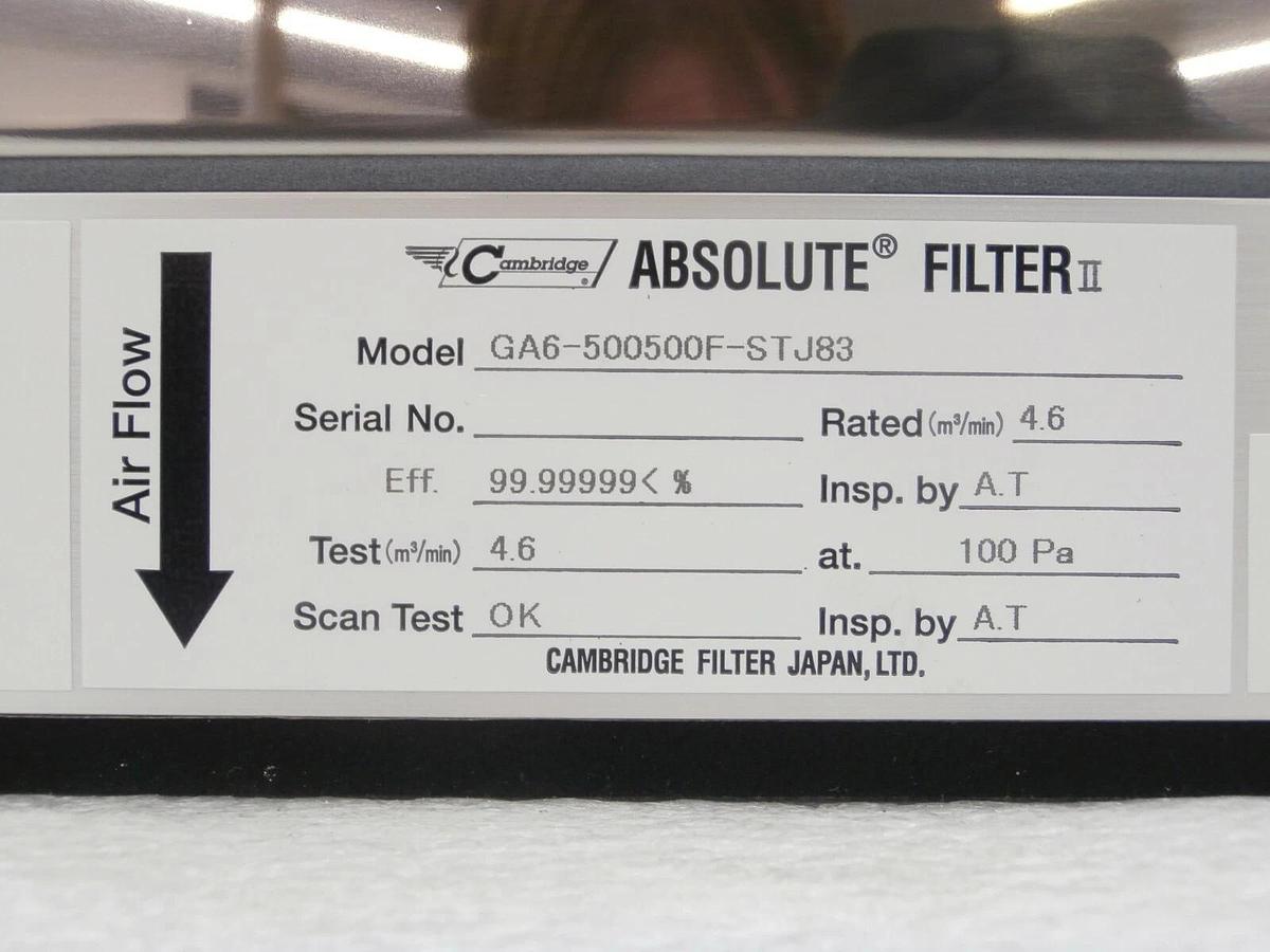Used Kondoh Industries PF-FFU Fan Filter Unit TEL Tokyo Electron Trias TB SPA Working