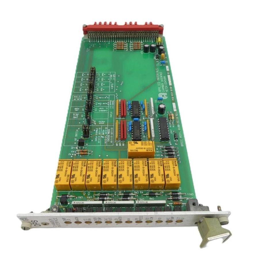 Used AMAT Applied Materials 0190-35429 Chamber Interface Metch PCB Card 0100-35118