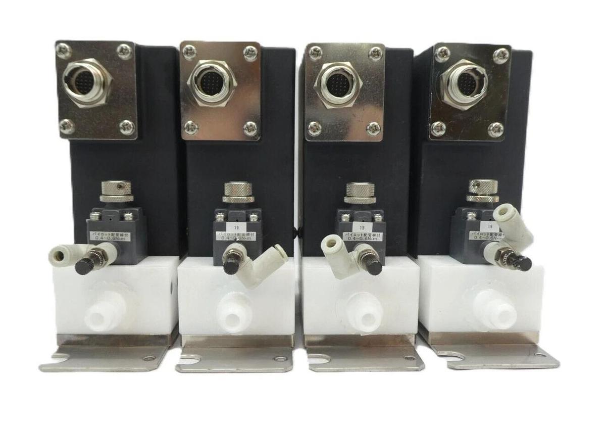 Used CKD AMF-V-X1 Air Operated Chemical Valve TEL DEV Solution Reseller Lot of 4
