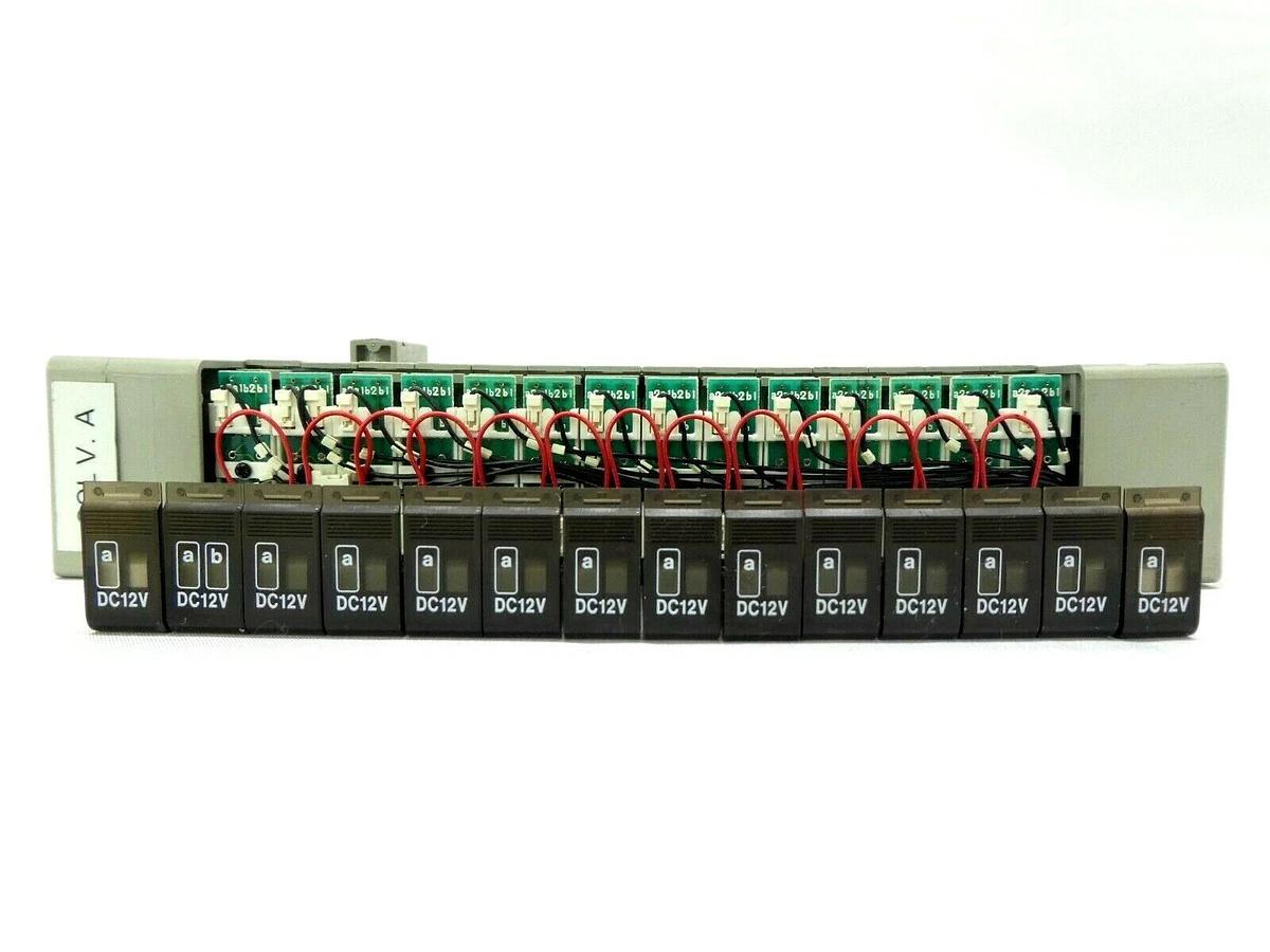 Used CKD N4S0 14-Port Pneumatic Manifold Right N4S0-T50 N3S010 Lot of 5 Working