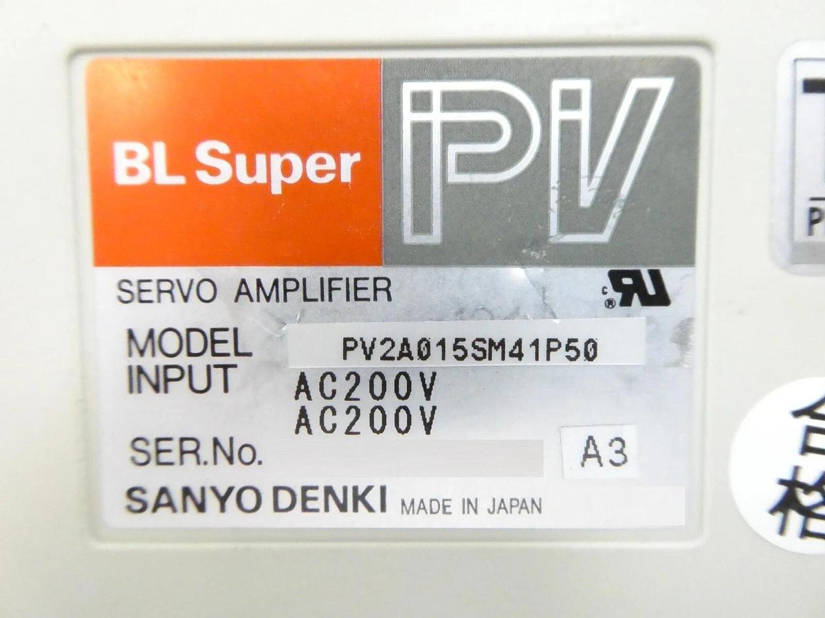 Used Sanyo Denki BL Super PV Servo Driver Amplifier Reseller Lot of 5 Working Surplus