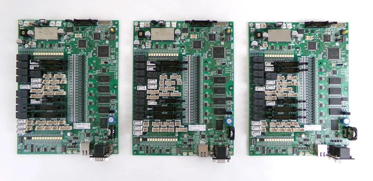 Used Sinfonia SBX08-000127-11 SLPCPU8 PCB SBX93-100211-12 Reseller Lot of 6 Working