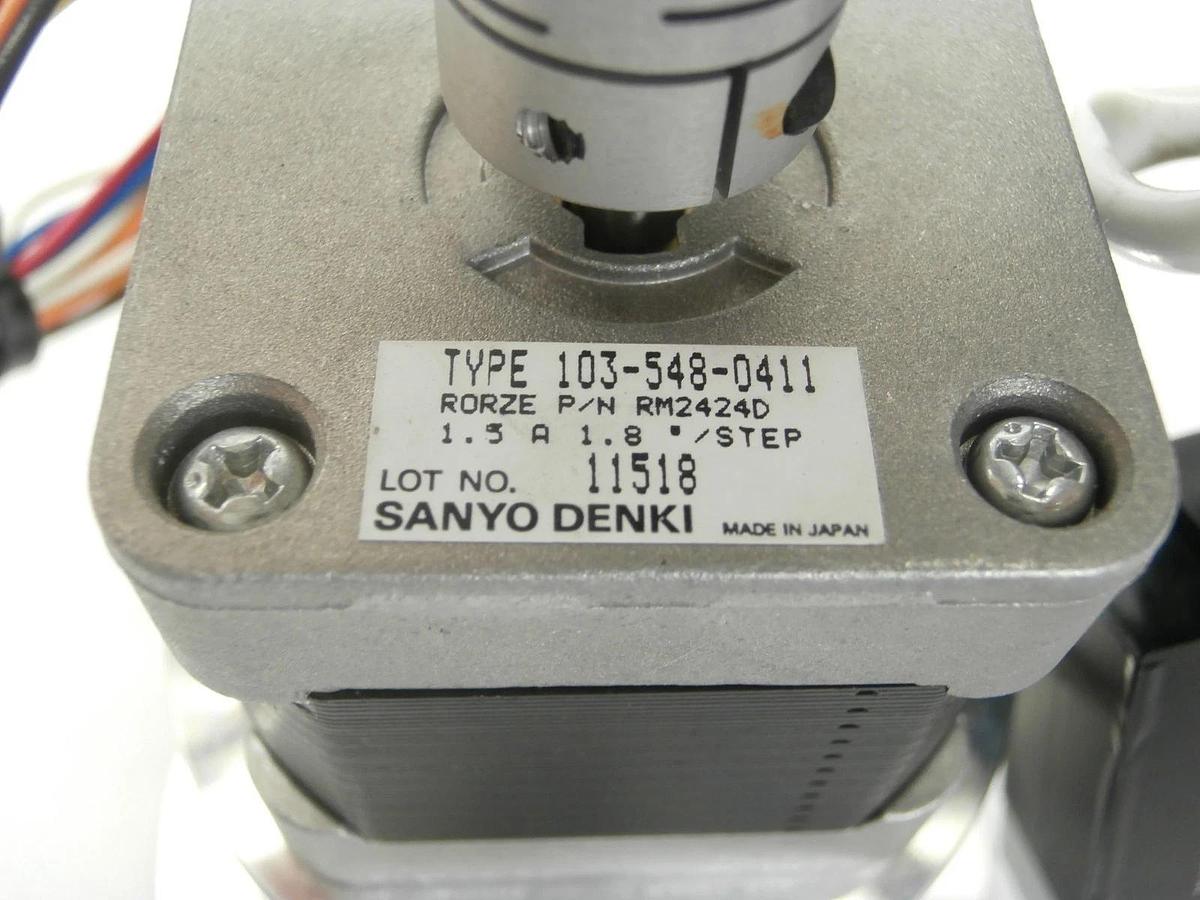 Used Hitachi MP090 Wafer Alignment Unit Motor Assembly w/Chuck RM2424D M-712E Working