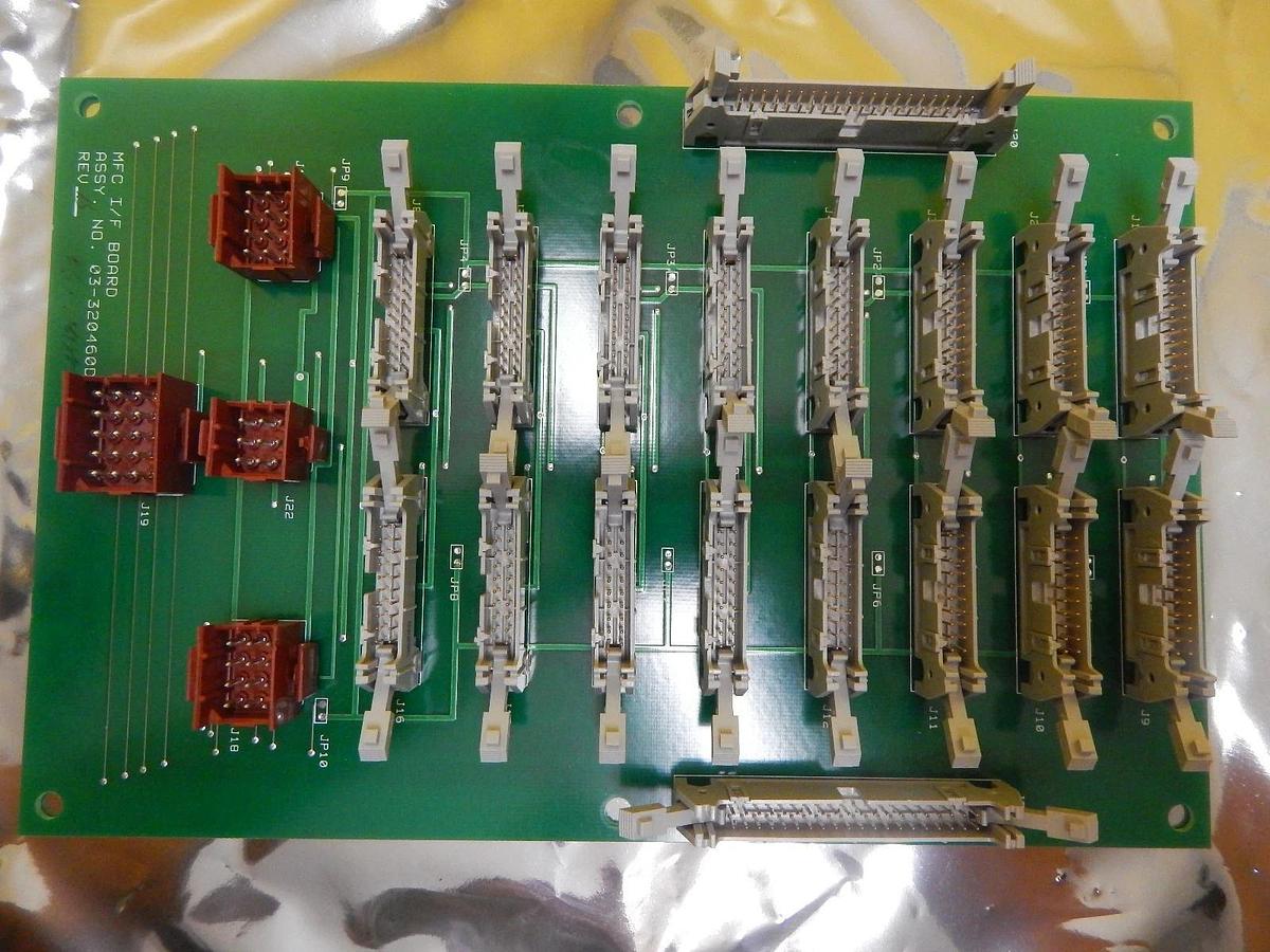 Used ASM Advanced Semiconductor Materials 03-320460D01 MFC I/F Board PCB Used Working