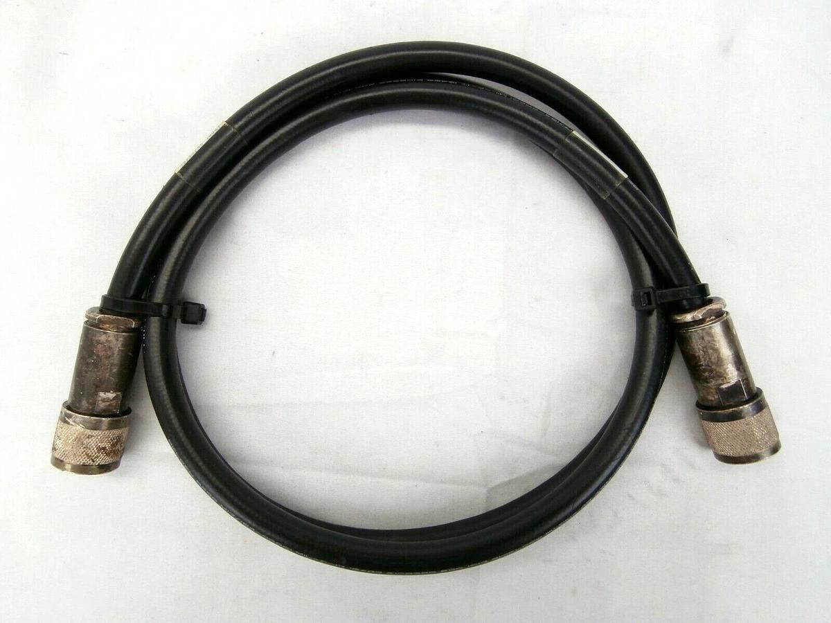 Used Lam Research 853-707093-001 RF Cable 4.5 Foot FPD Continuum Working Spare