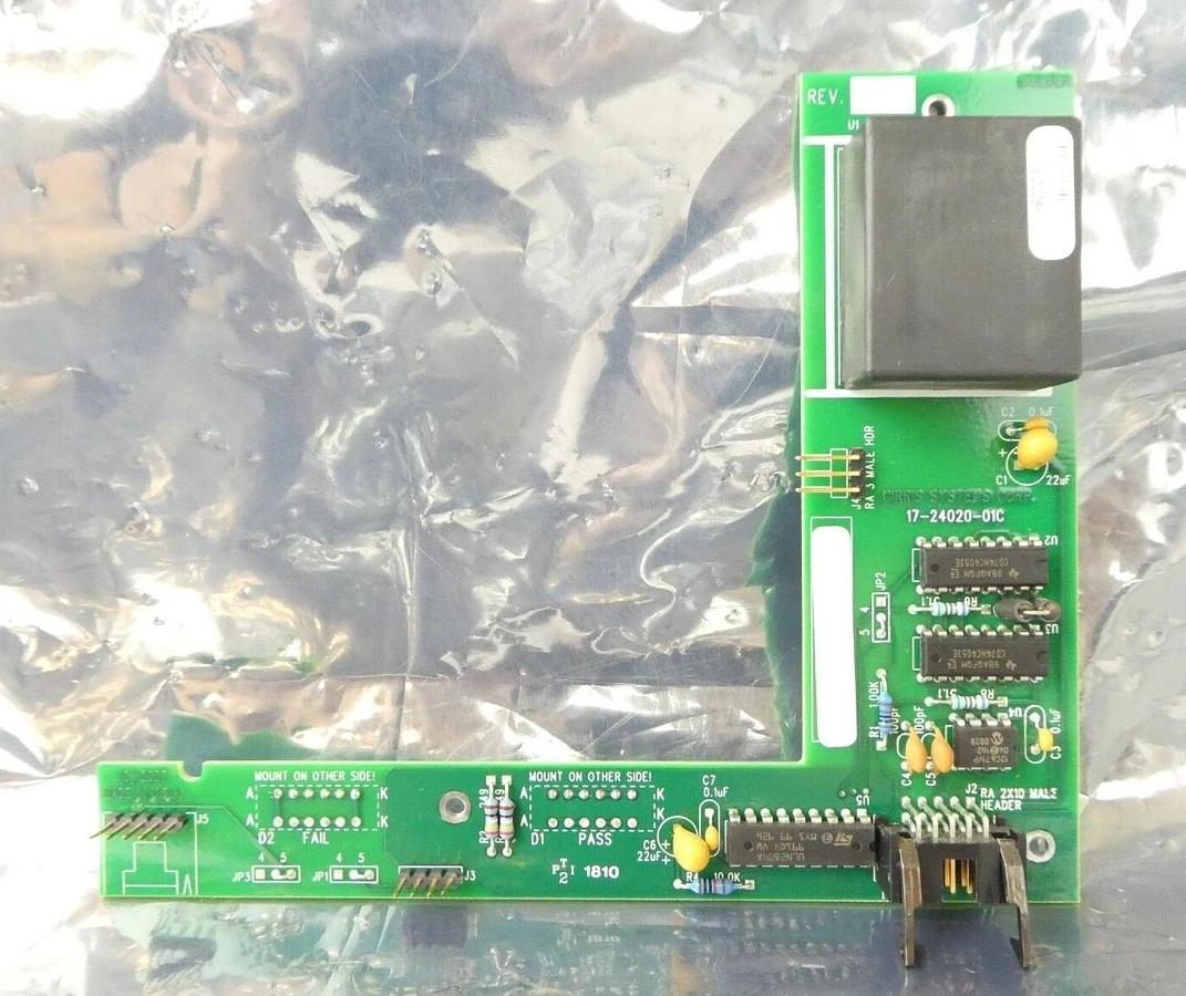 Used Cirris Systems 17-24020-01C Display Panel PCB and Screen 1000V 1500V Working