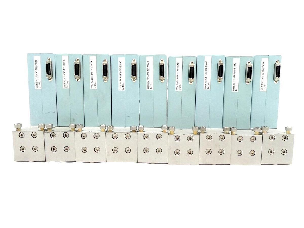 Used Fujikin FCS-4WS-798-F30#B Mass Flow Controller MFC Reseller Lot of 9 Working