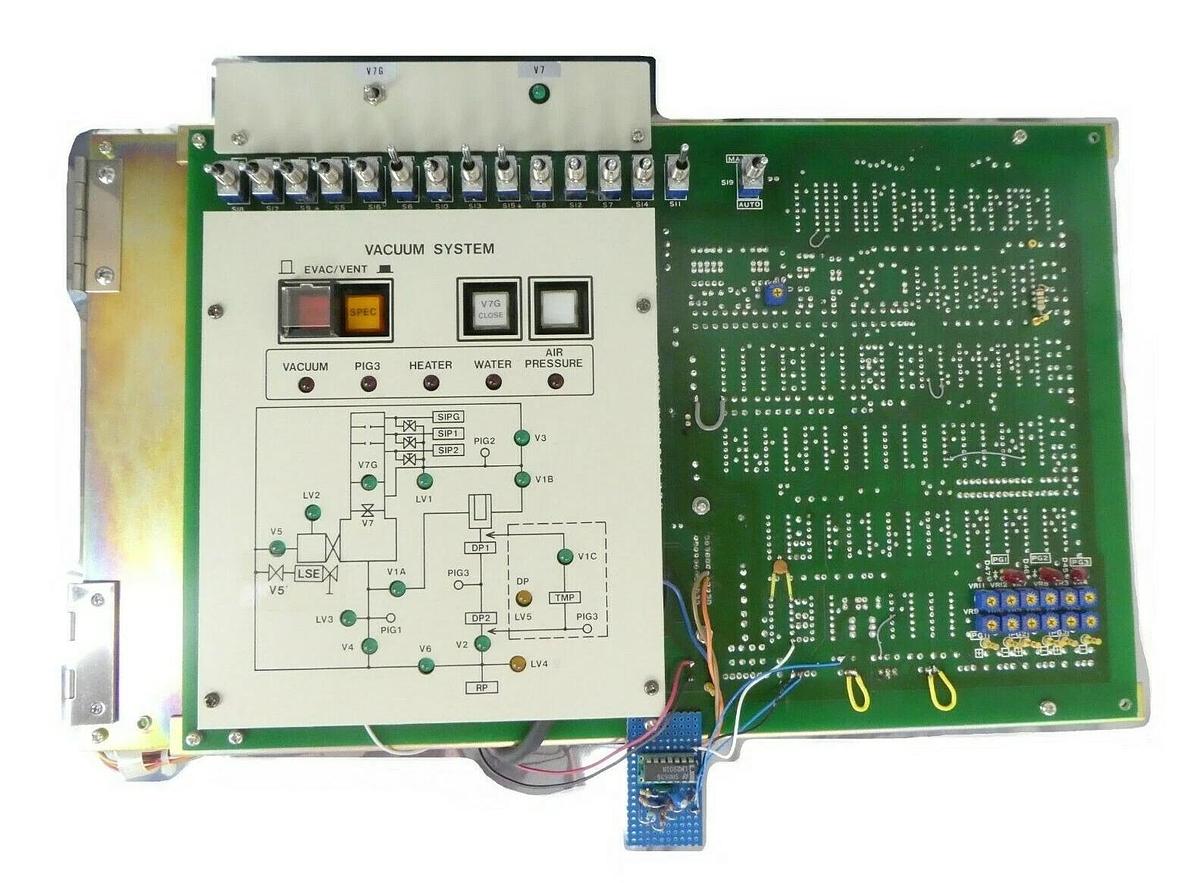 Used JEOL JSM-6300F Vacuum System Operator Interface Panel AP001129-01 Working Spare
