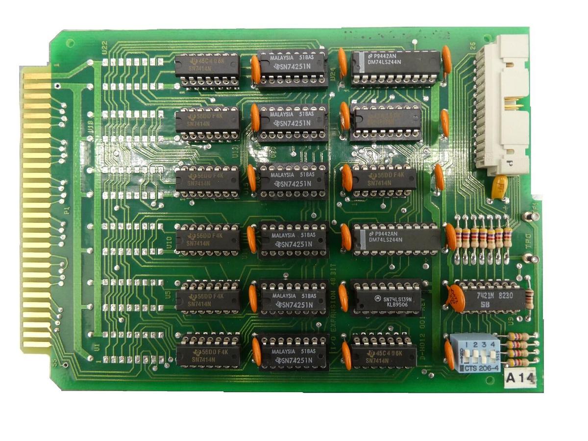 Used Varian Semiconductor VSEA D-H012 001 I/O Expansion PCB Card D-H0124001 Working