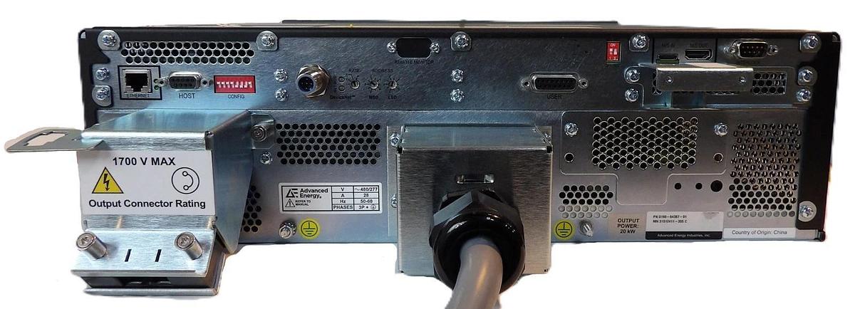 Used DC Pinnacle III AE Advanced Energy 31512411-347 20kW DC Power Supply Working